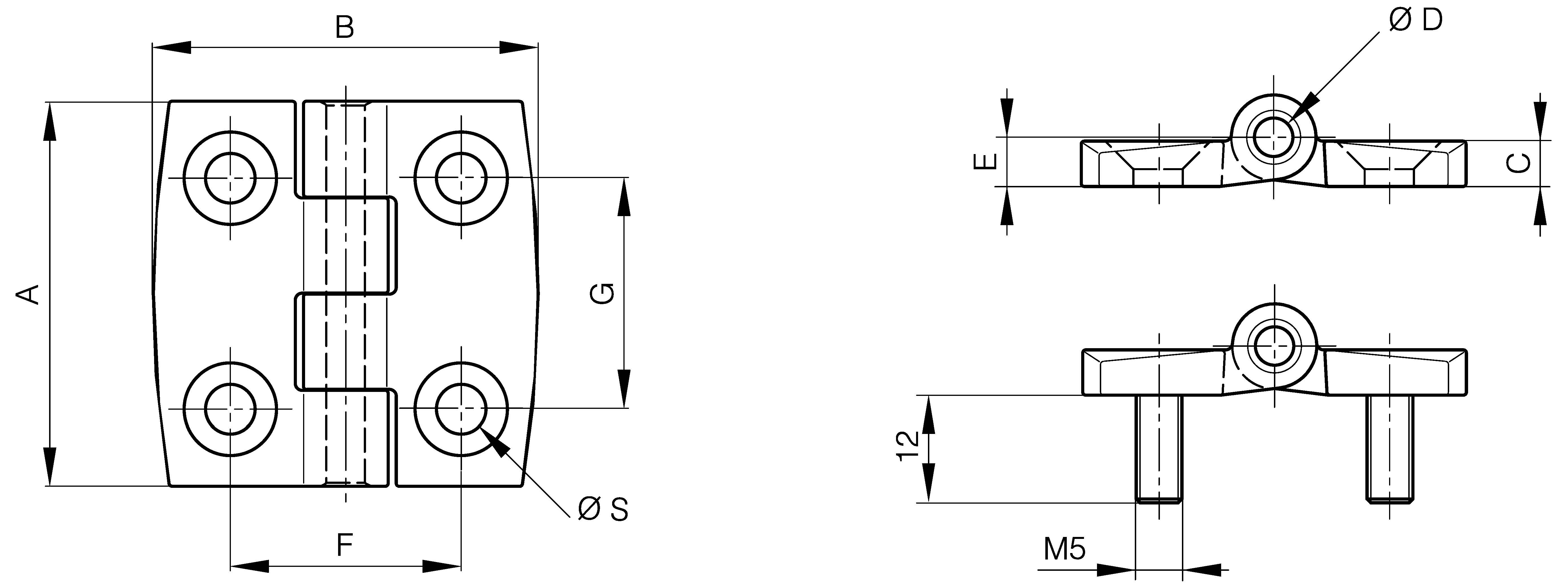 Dimensional drawing